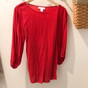 Motherhood Maternity Red blouse